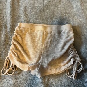 Women's Cream Shorts
